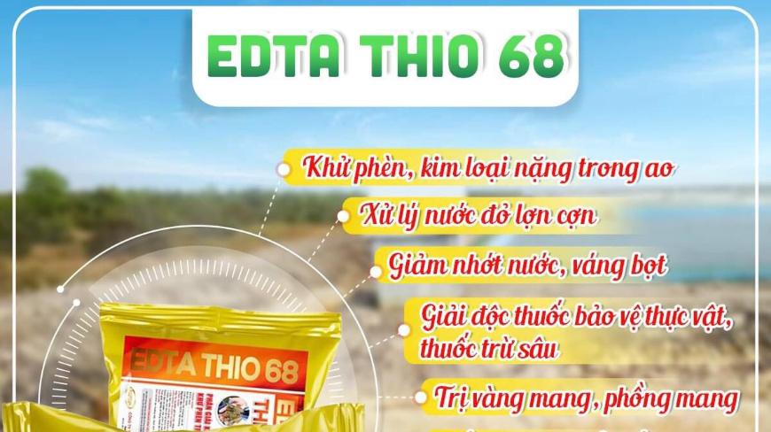 EDTA THIO 68- XỬ LÝ PHÈN NHANH CHỈ TRONG 24H