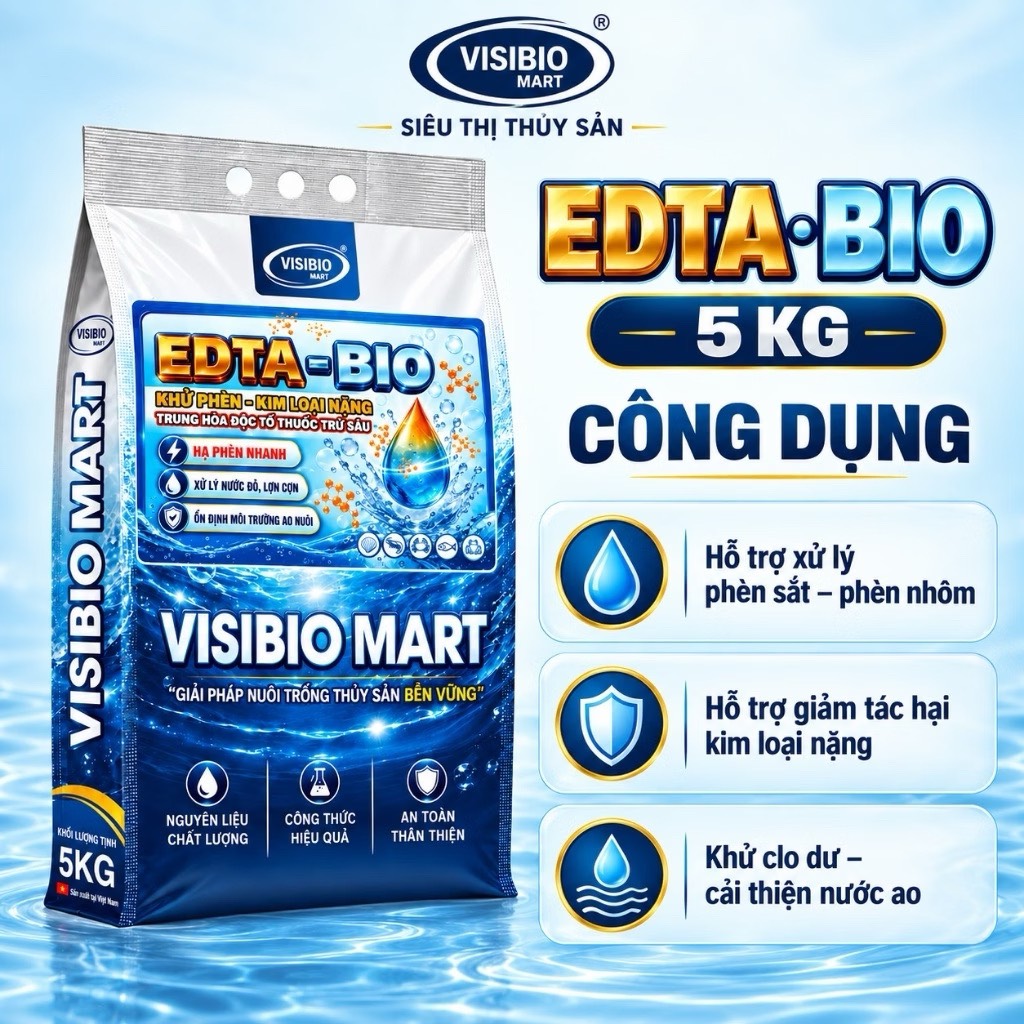COMBO 2 TÚI EDTA BIO - TẶNG 1 GÓI BIO BIOTECH