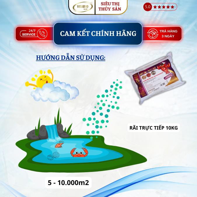 COMBO MUA 10 TẶNG 3 - SIÊU TRÙN CHỈ 68 - GÓI 5KG - GÂY MỒI, THỨC ĂN TỰ NHIÊN CHO VUÔNG QUẢNG CANH