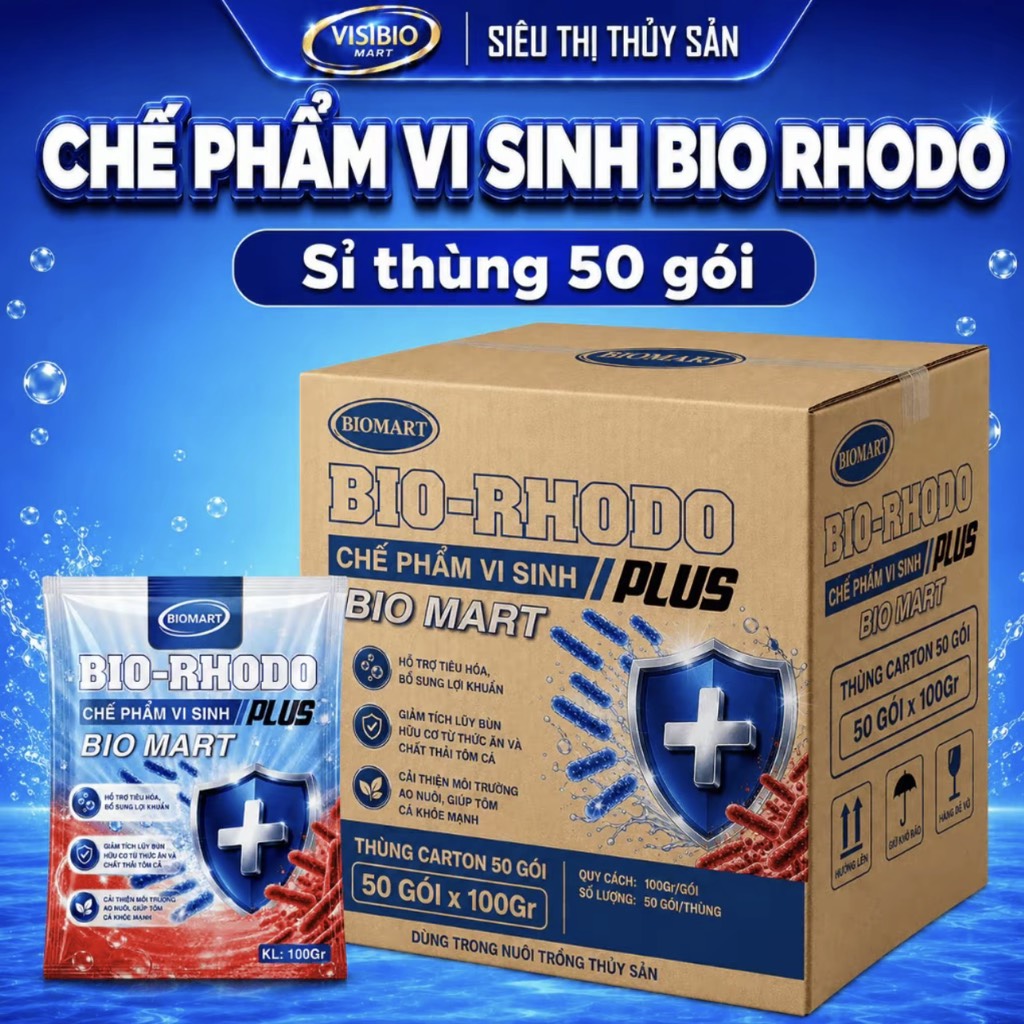 THÙNG 50 GÓI BIO RHODO PLUS