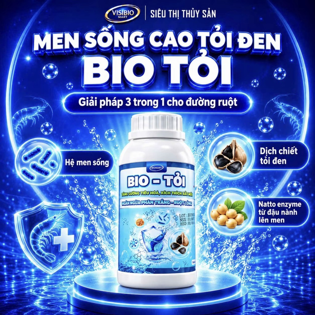 COMBO 3 CHAI BIO TỎI 500ml - TẶNG 1 CHAI