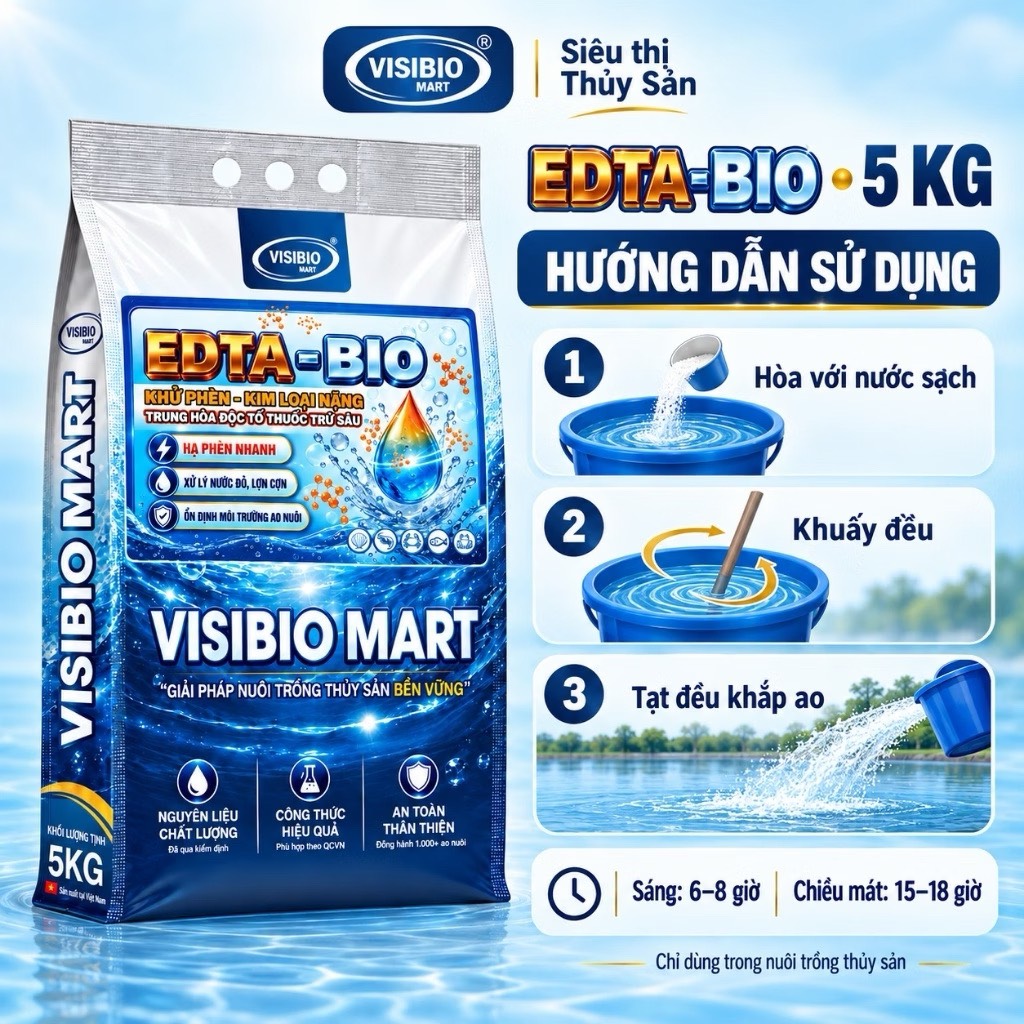COMBO 2 TÚI EDTA BIO - TẶNG 1 GÓI BIO BIOTECH