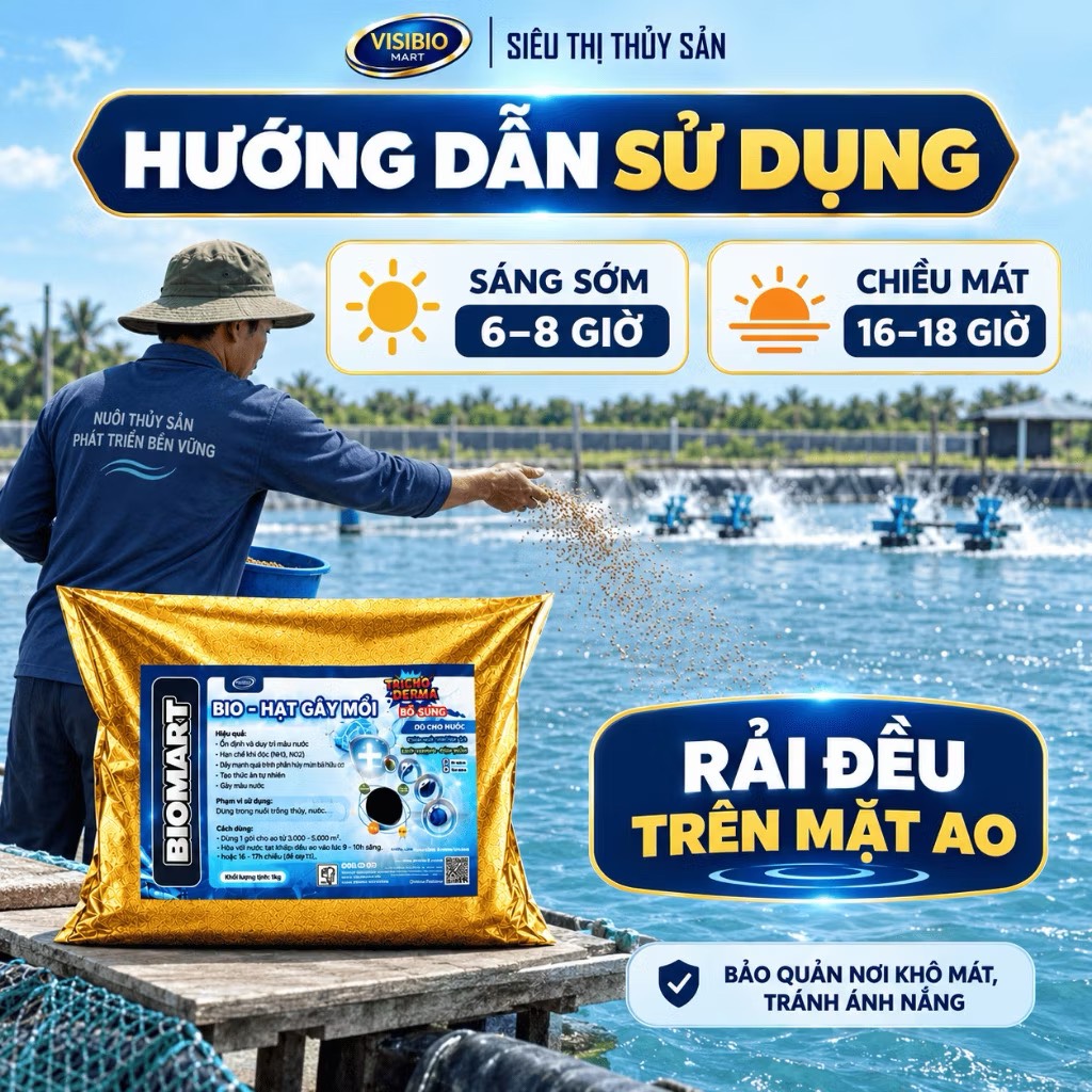 COMBO 2 BAO BIO HẠT GÂY MỒI 10KG - TẶNG 1 BAO 10KG
