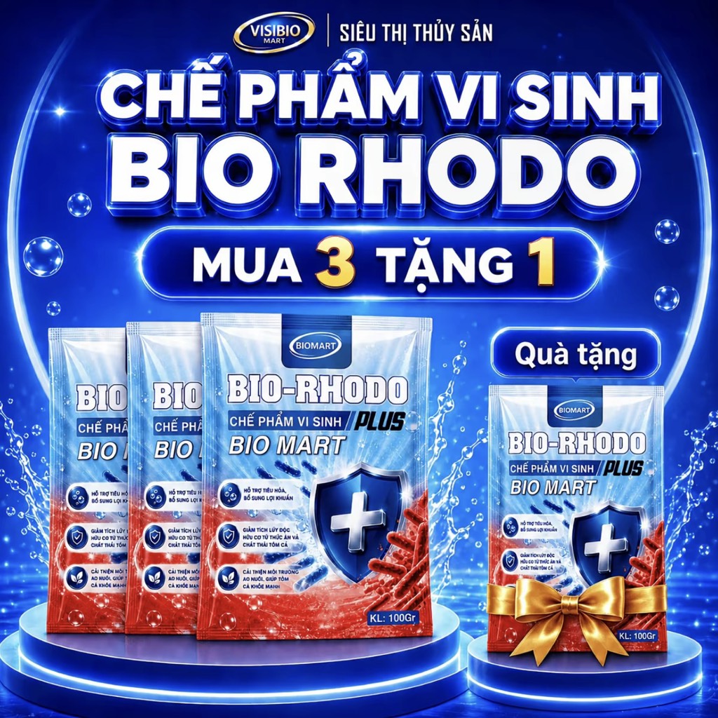 COMBO 3 GÓI BIO RHODO PLUS - TẶNG 1 GÓI