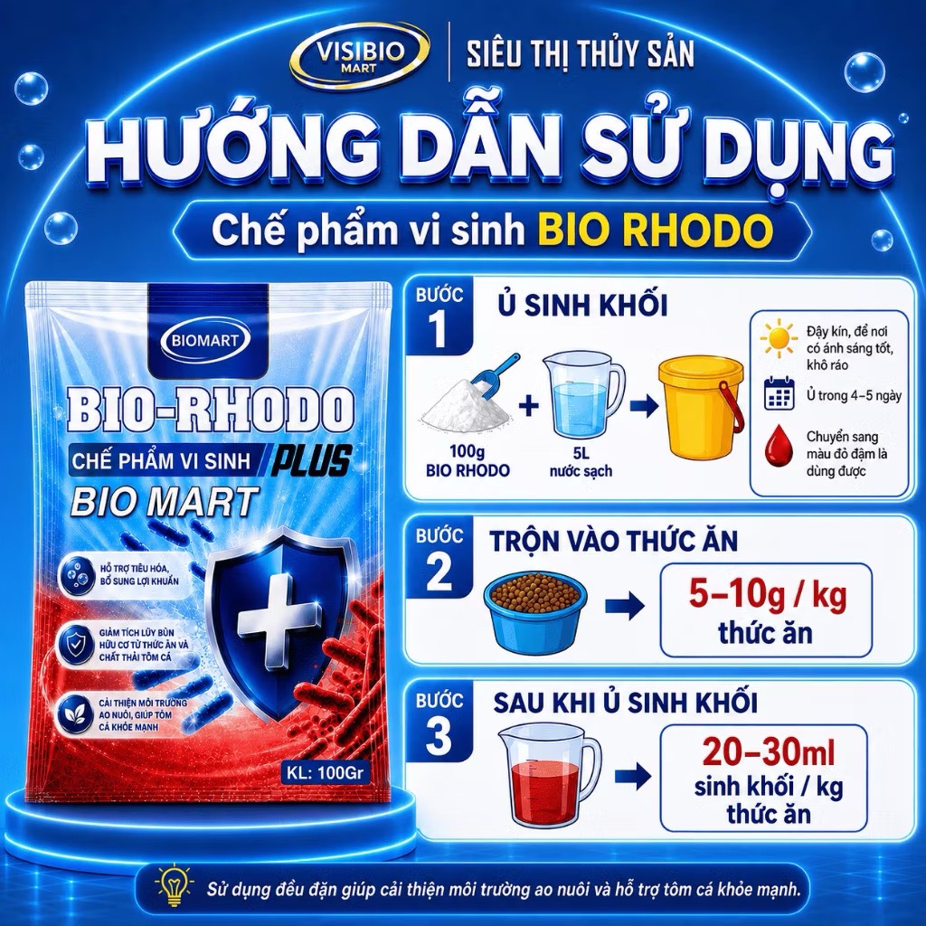 COMBO 3 GÓI BIO RHODO PLUS - TẶNG 1 GÓI