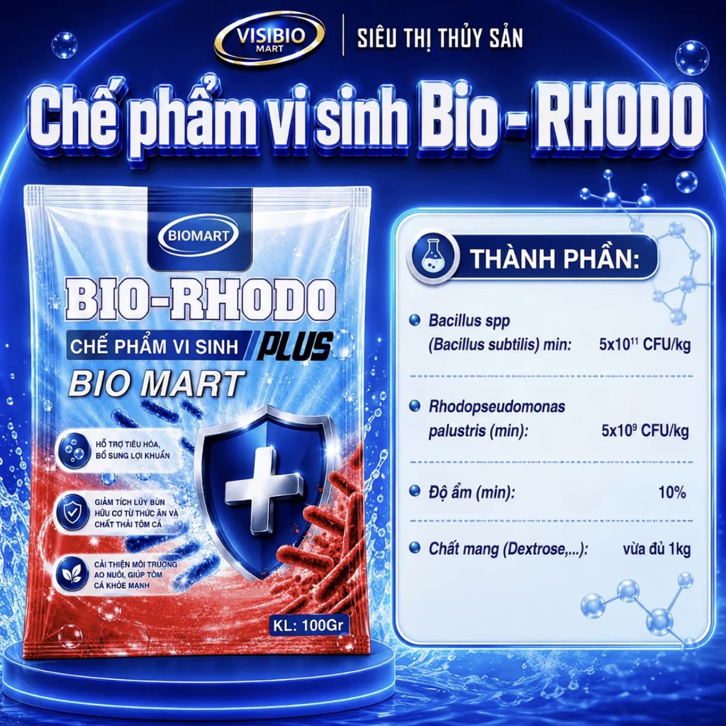 COMBO 10 GÓI BIO RHODO PLUS - TẶNG 5 GÓI