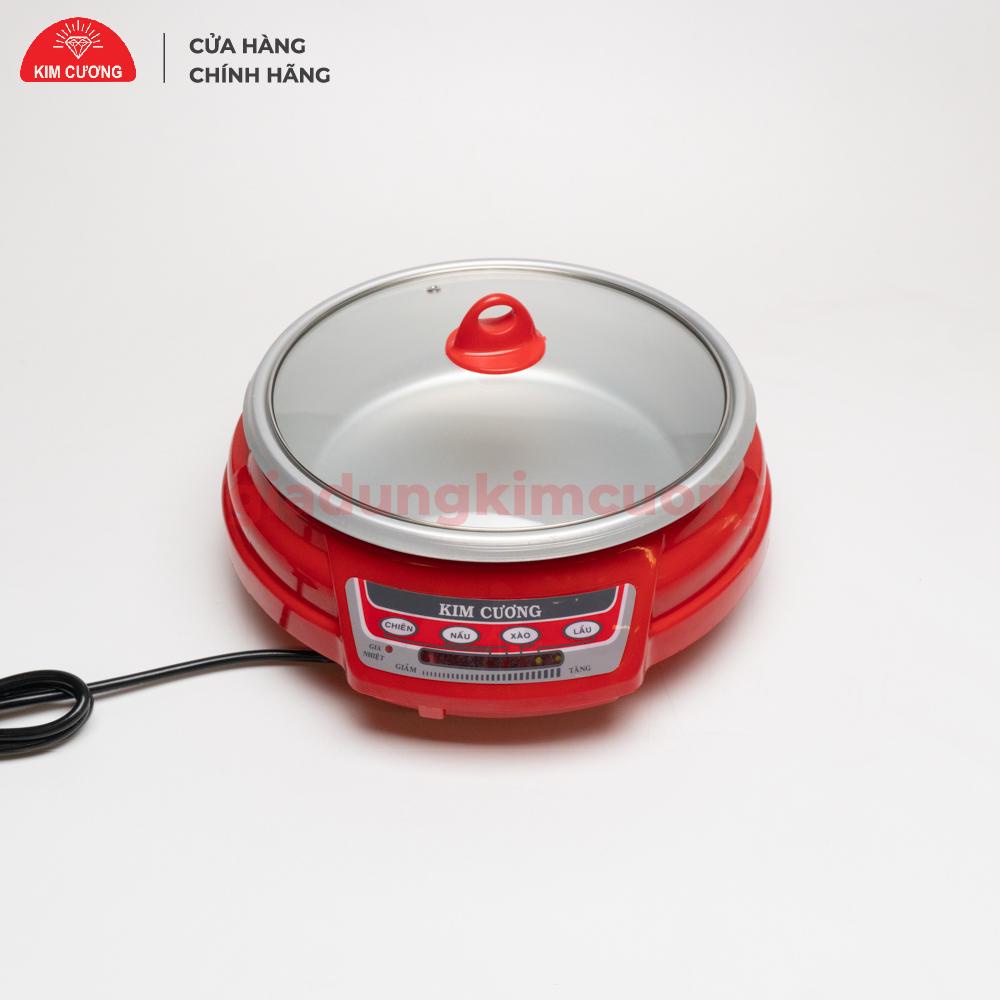 Nồi Lẩu Điện Đa Năng Kim Cương - Dung Tích 3.5 Lít [Bảo Hành Chính Hãng 1 Đổi 1]