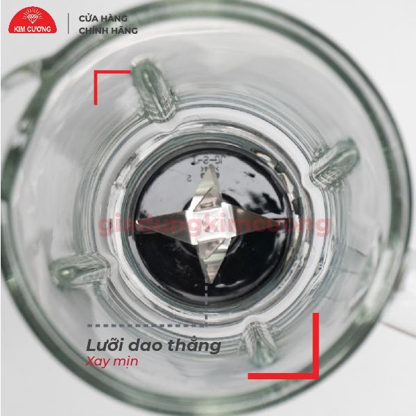 Máy Xay Sinh Tố Cao Cấp Kim Cương - 2 Cối Đa Năng [Bảo Hành Chính Hãng 1 Đổi 1]