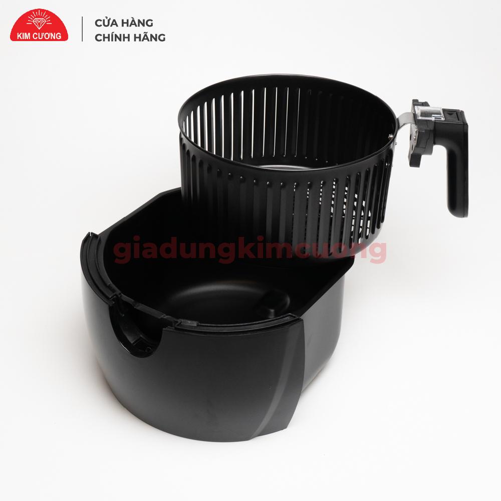 Nồi Chiên Không Dầu Kim Cương - Dung Tích 5.5 Lít [ Bảo Hành Chính Hãng 1 Đổi 1]