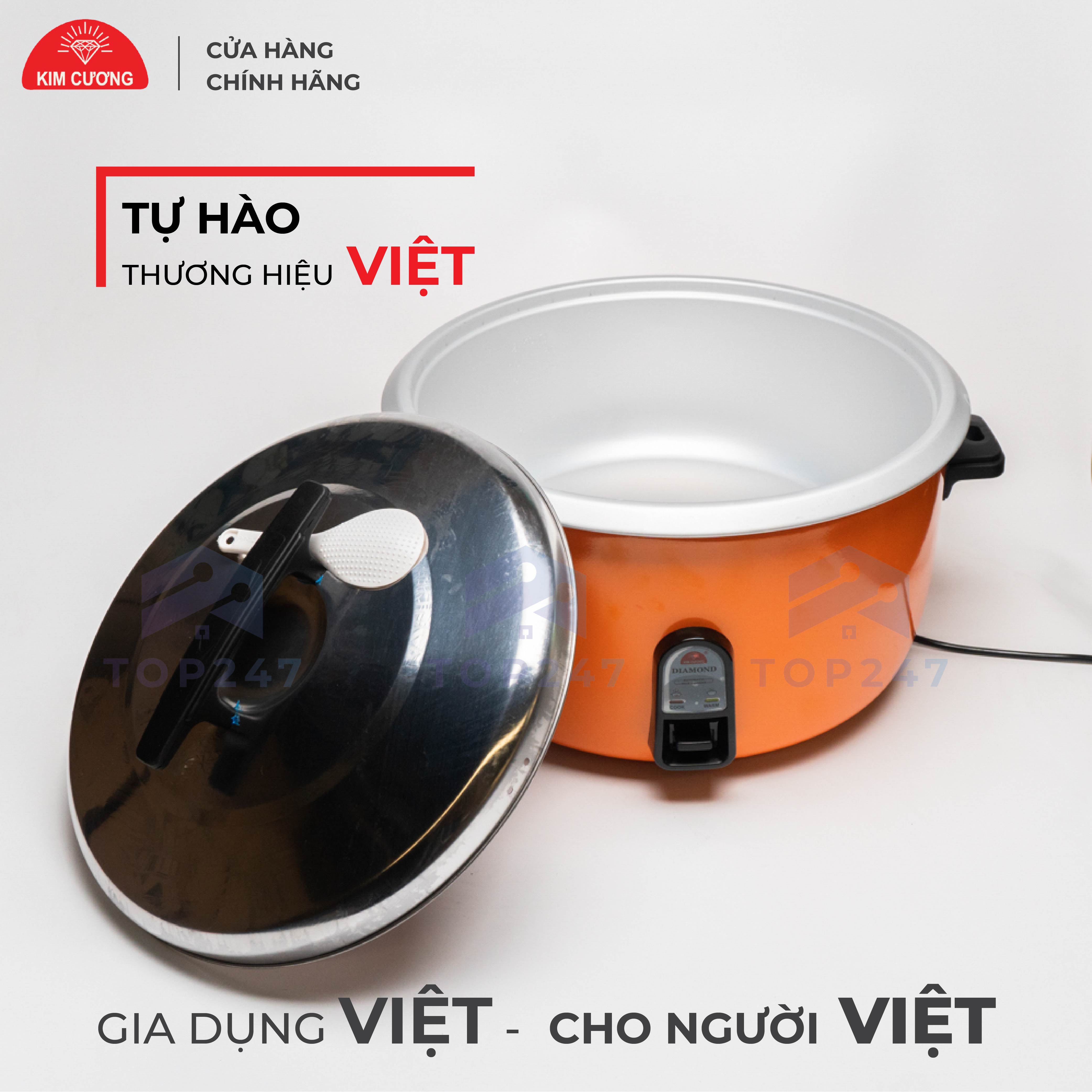 Nồi Cơm Điện Kim Cương - Nắp Rời 5.6 Lít [Chính Hãng]