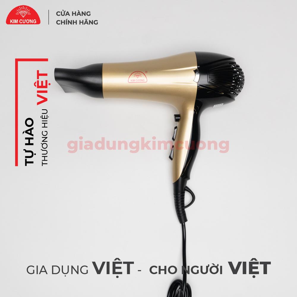 Máy Sấy Tóc 2 Chiều Nóng Lạnh Công Suất Lớn 2000W - Máy Sấy Tóc Kim Cương 1640