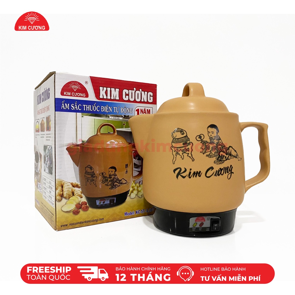 Âm Sắc Thuốc Tự Động Kim Cương Chính Hãng [Bảo Hành 12 tháng]