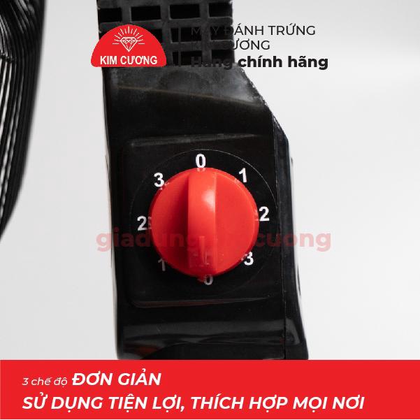 Quạt Công Nghiệp B5 5 Cánh - Quạt Cây Đứng Kim Cương [Bảo Hành Chính Hãng 12 Tháng]