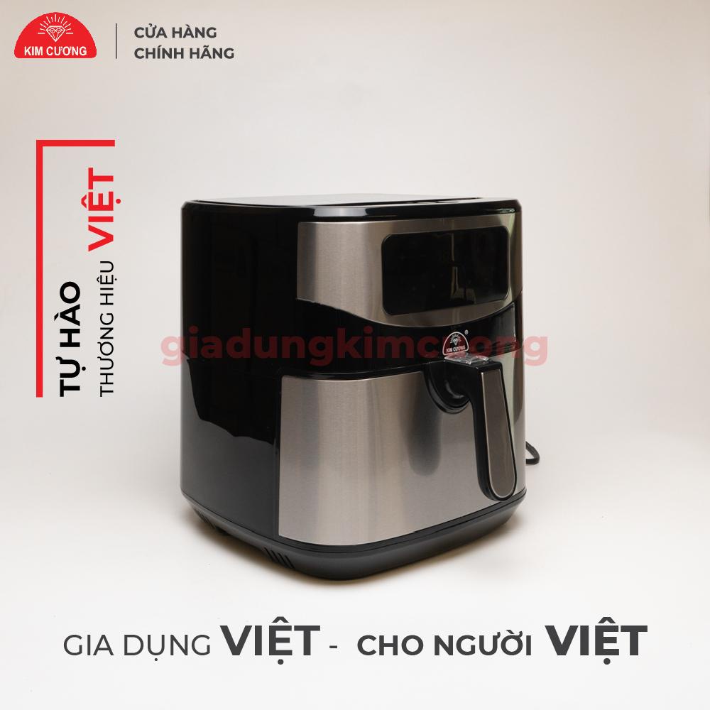 Nồi Chiên Không Dầu Kim Cương - Dung Tích 7.2 Lít [Bảo Hành Chính Hãng 1 Đổi 1]