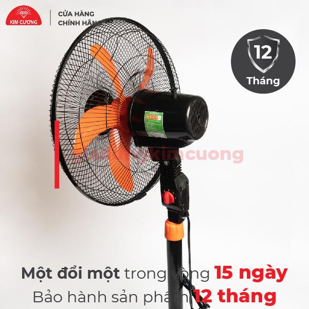 Quạt Công Nghiệp B5 5 Cánh - Quạt Cây Đứng Kim Cương [Bảo Hành Chính Hãng 12 Tháng]