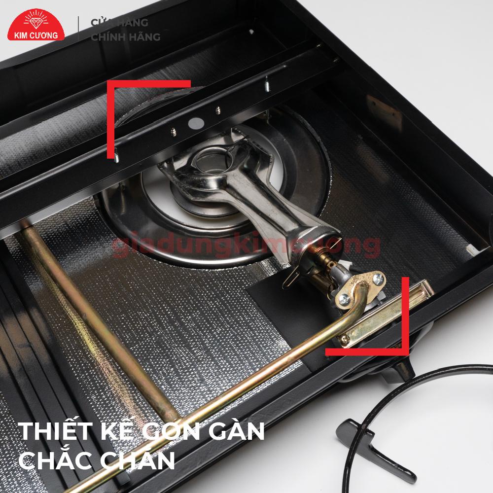 Bếp Gas Đôi Dương Kính Cường Lực Kinh Cương [Bảo Hành Chính Hãng 12 Tháng]
