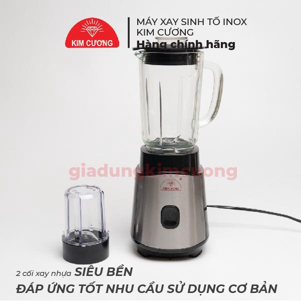 Máy Xay Sinh Tố Cao Cấp Kim Cương - 2 Cối Đa Năng [Bảo Hành Chính Hãng 1 Đổi 1]