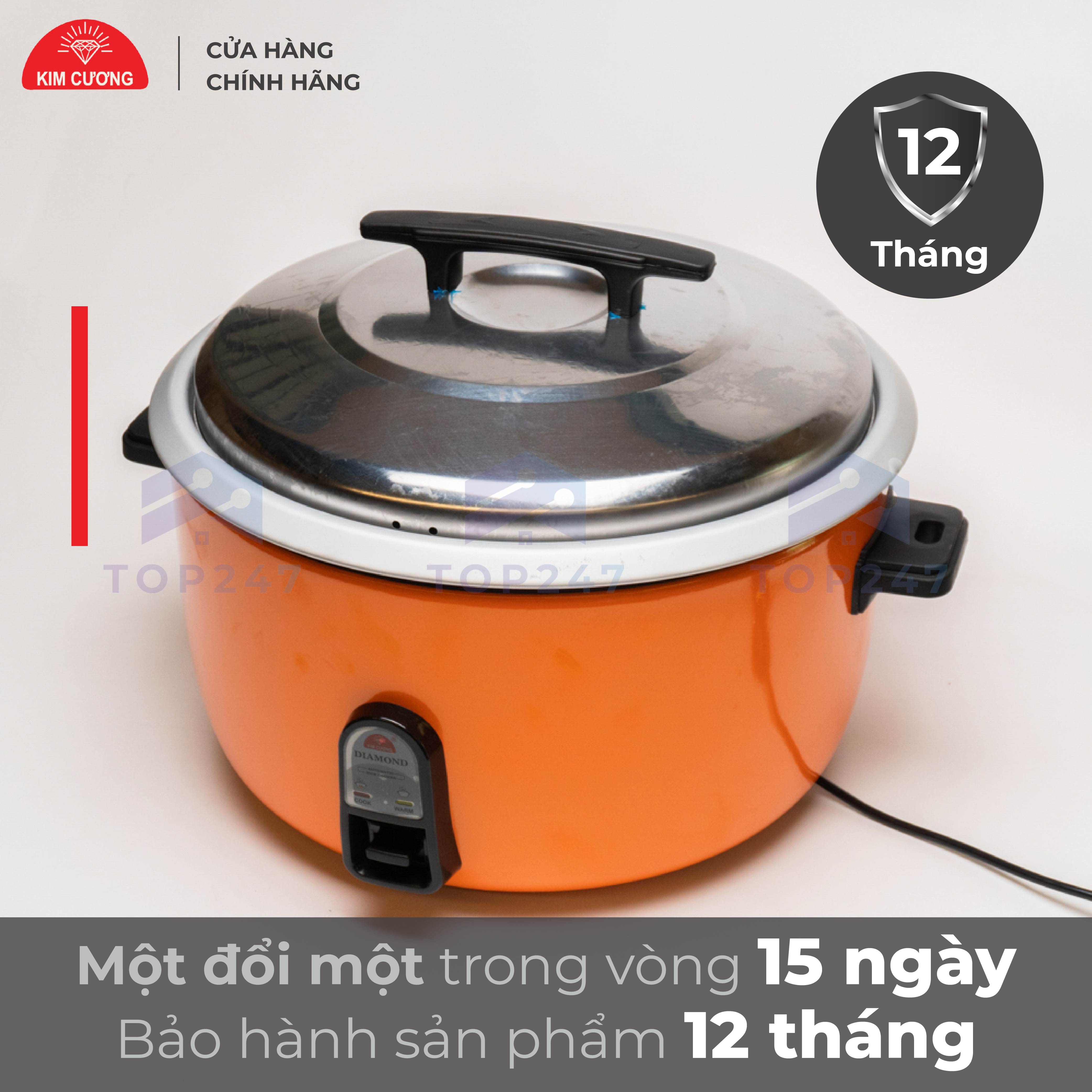 Nồi Cơm Điện Kim Cương - Nắp Rời 4.2 Lít [Chính Hãng]