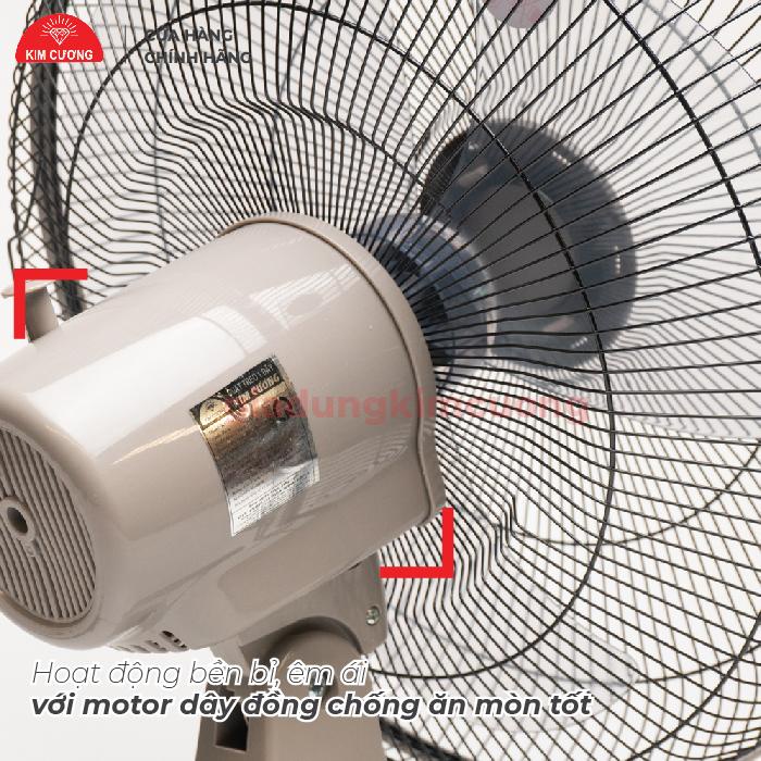 Quạt Treo Tuong Giá Rẻ Kim Cương - Quạt Treo Tương Cơ 1 Dây - Thân Nhựa