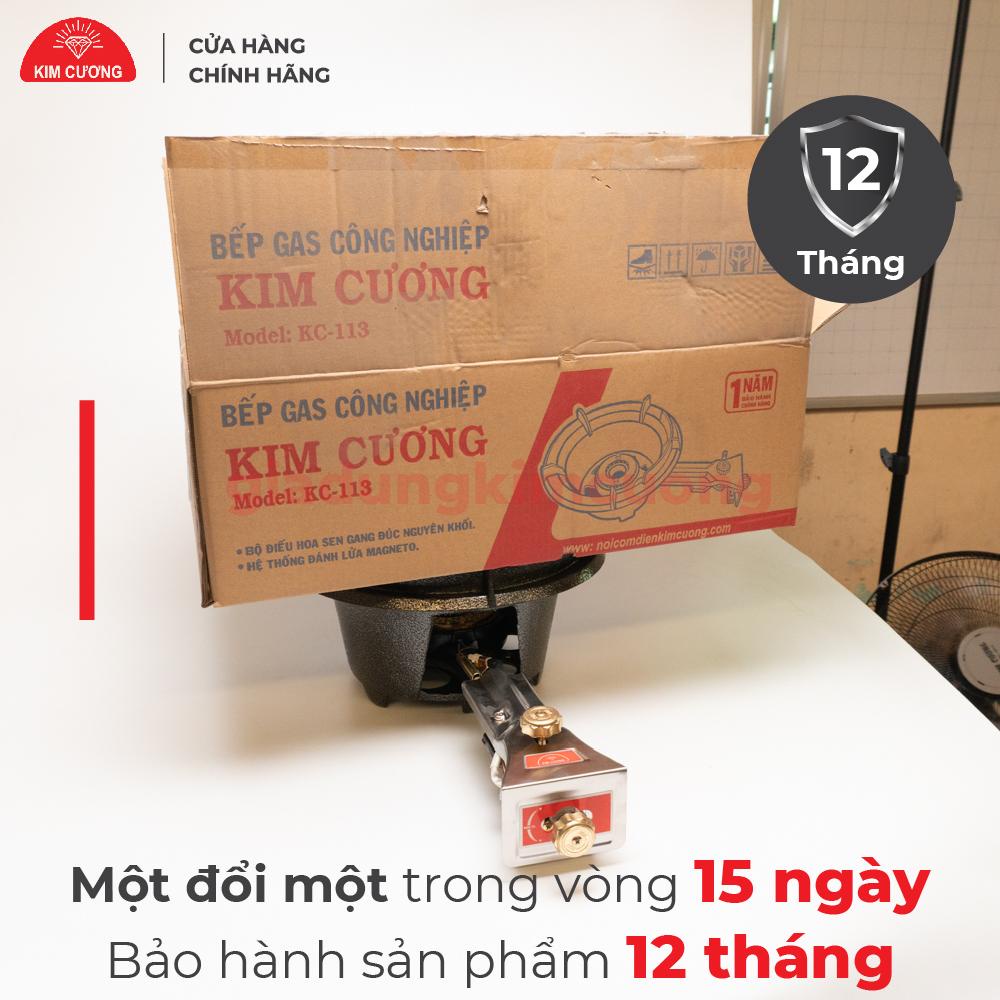 Bếp Khè Gas Công Nghiệp Kim Cương - Bếp Khò Ga Lớn [Bảo Hành Chính Hãng 12 Tháng]