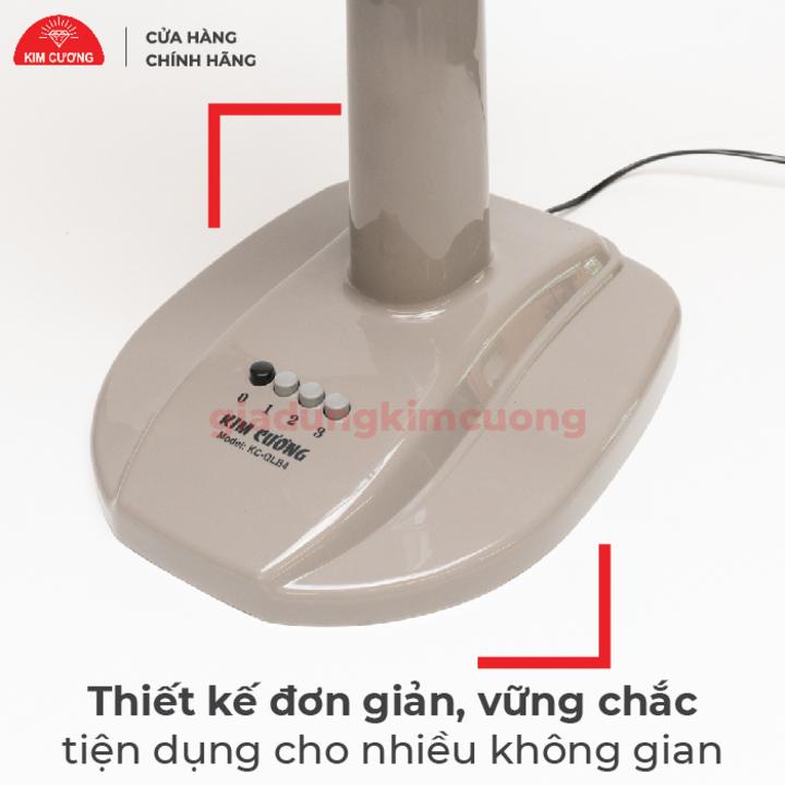 Quạt Lỡ Kim Cương - Quạt Đứng Lỡ B4 Ống Nhựa [Bảo Hành Chính Hãng 12 Tháng]