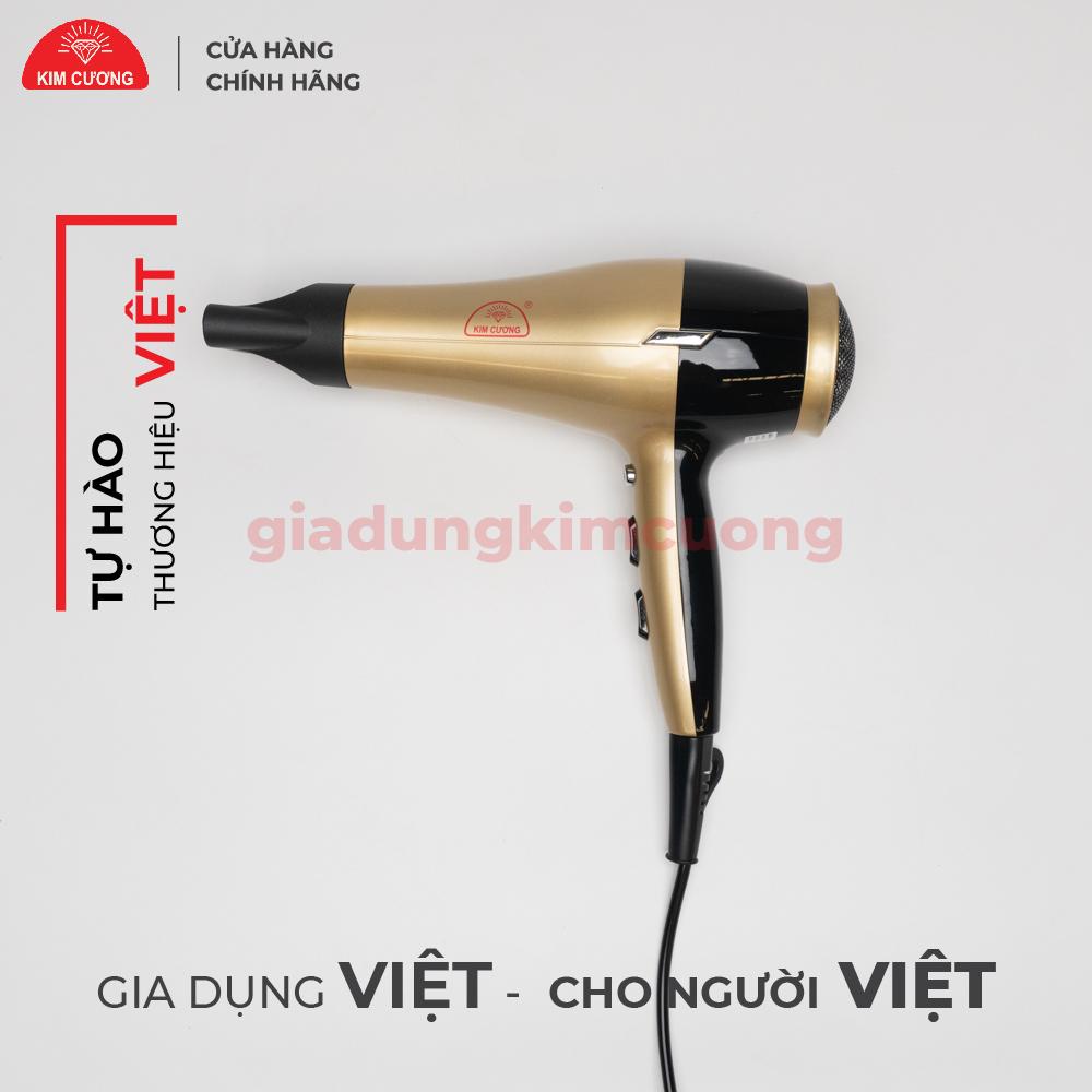 Máy Sấy Tóc Nóng Lạnh Công Suất Lớn 2000 W - Máy Sấy Tóc 2 Chiều Kim Cương 6633