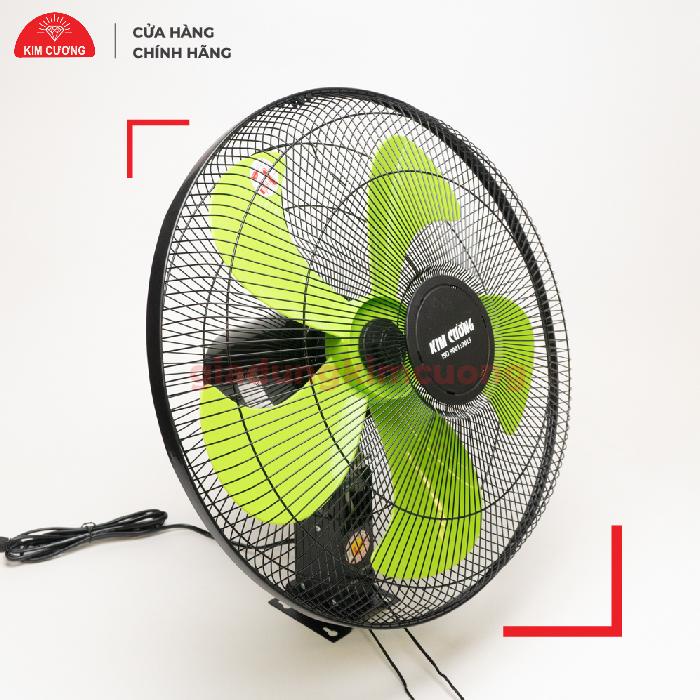 Quạt Treo Tường 2 Dây Kim Cương - Quạt Treo Tường Công Nghiệp [Bảo Hành 12 Tháng]