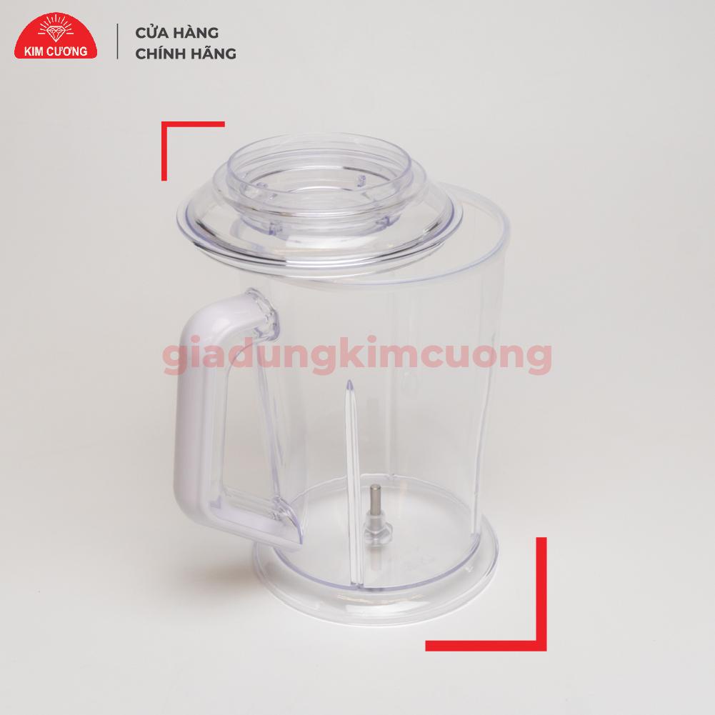 Máy Xay Thịt Đa Năng 2 Lít 6 Lưỡi Thép Không Gỉ - Thương Hiệu Kim Cương [Bảo Hành]