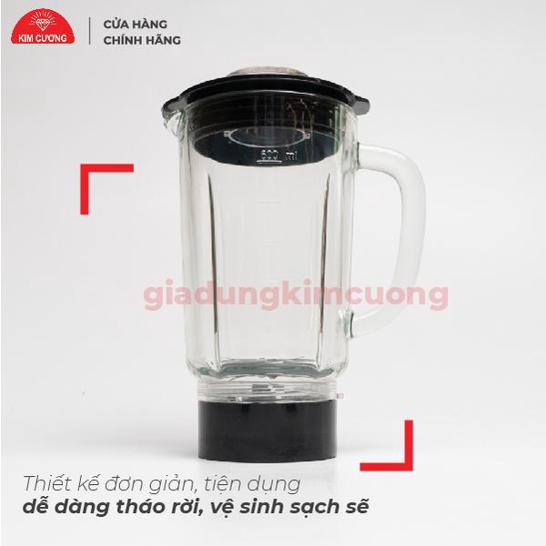 Máy Xay Sinh Tố Cao Cấp Kim Cương - 2 Cối Đa Năng [Bảo Hành Chính Hãng 1 Đổi 1]