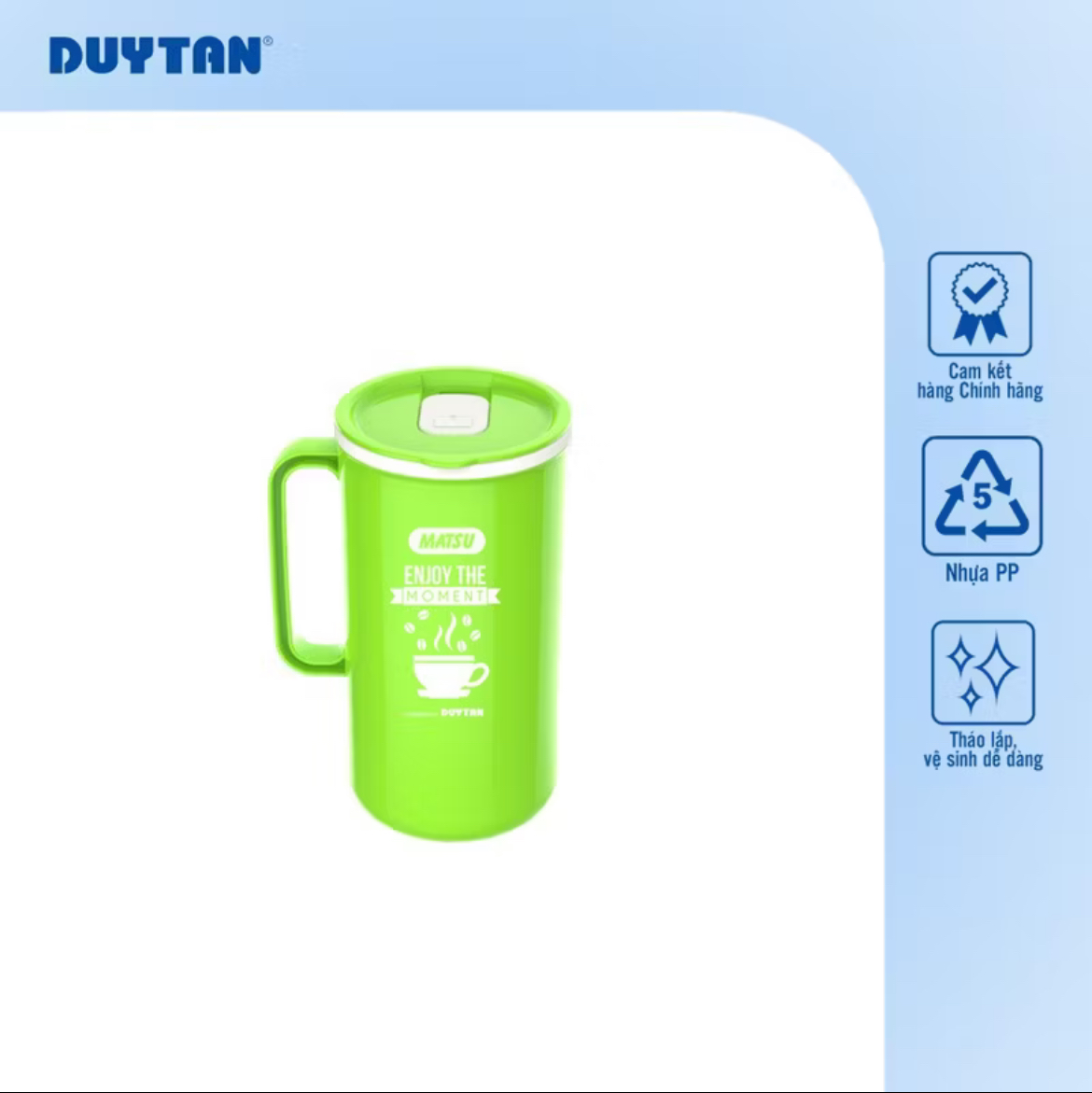 CA TRÒN MATSU 750ML DUY TÂN – TIỆN DỤNG, AN TOÀN, GIỮ NHIỆT HIỆU QUẢ