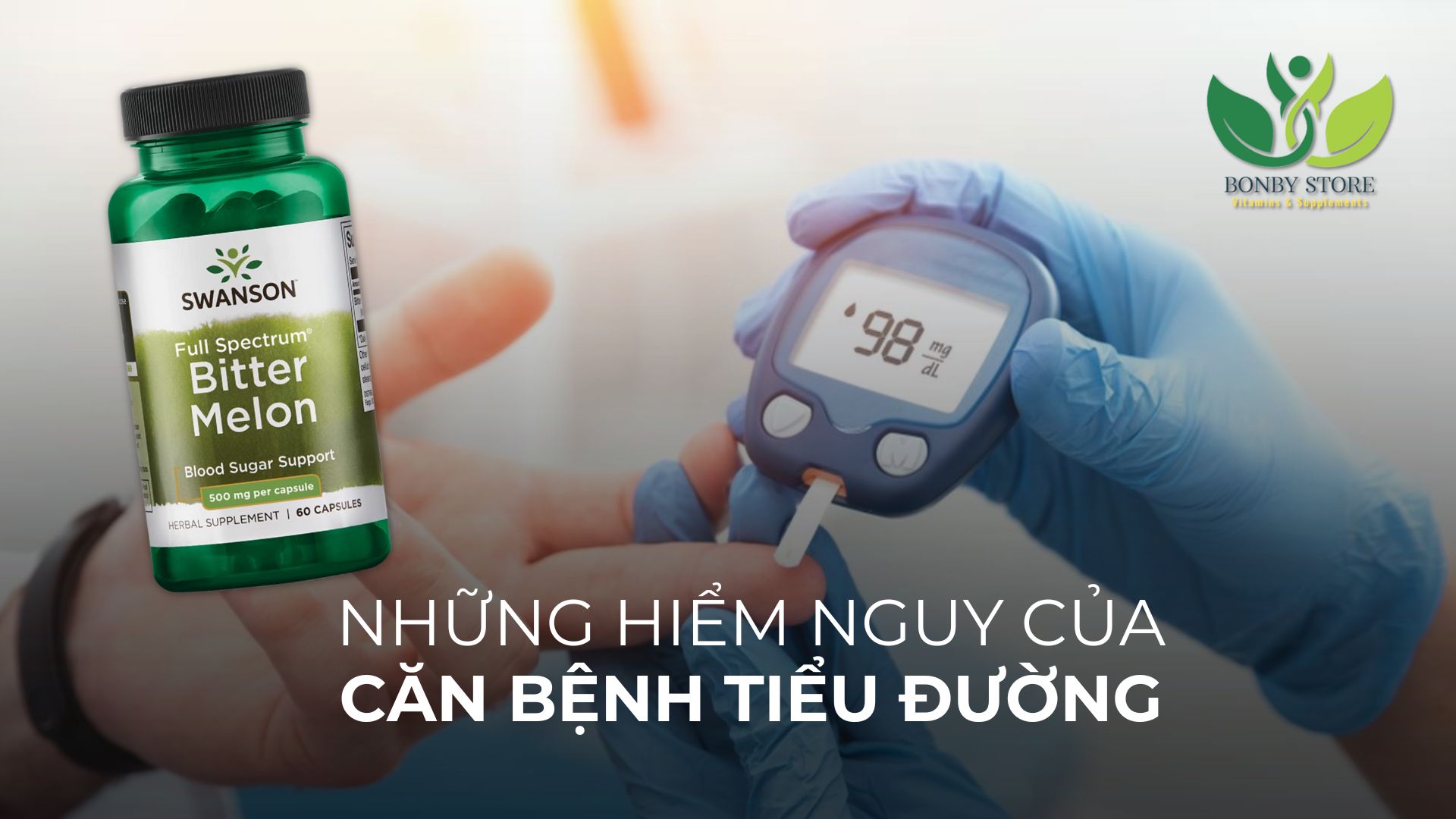 Bạn Có Biết Những Hệ Lụy Nguy Hiểm Của Căn Bệnh Tiểu Đường? Giải Pháp Tự Nhiên Từ Swanson Bitter Melon Có Thể Giúp Bạn