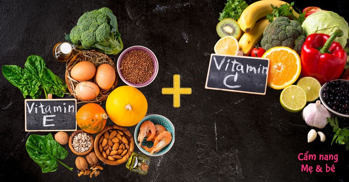 Vitamin C và Vitamin E: Bí quyết vàng cho sức khỏe và sắc đẹp