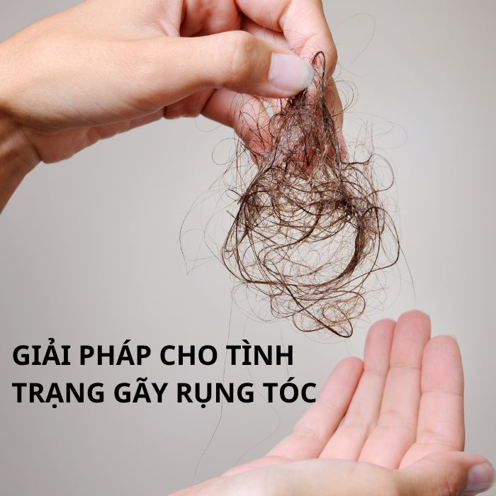 Phương pháp giảm gãy rụng tóc