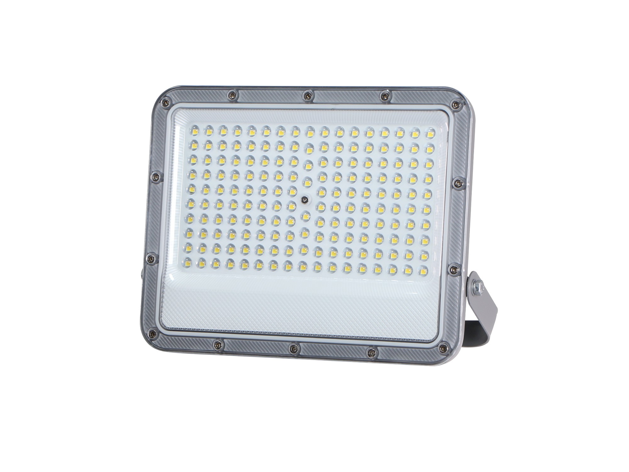 Đèn led pha thấu kính KINGECO 100w, vỏ xám, Chip LUMILEDS 2835, Ánh sáng Trắng