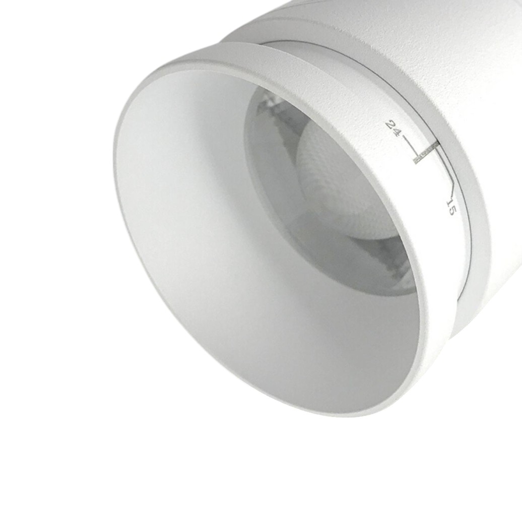 Đèn LED Spotlight Đế Ngồi 30W Điều Chỉnh Zoom 15-60 Độ