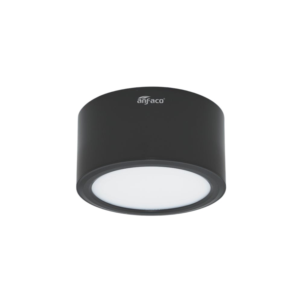 Đèn LED Gắn Nổi 3W-12W ANFACO AFC 644D-Vỏ Đen