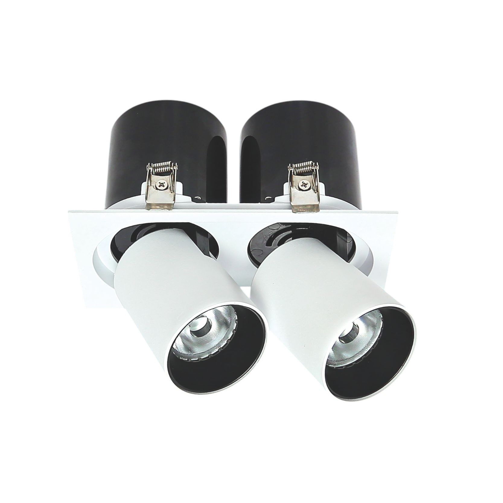 Đèn LED Spotlight Âm Trần Đôi Chỉnh Góc 12W/15W*2 Anfaco AFC 788/2