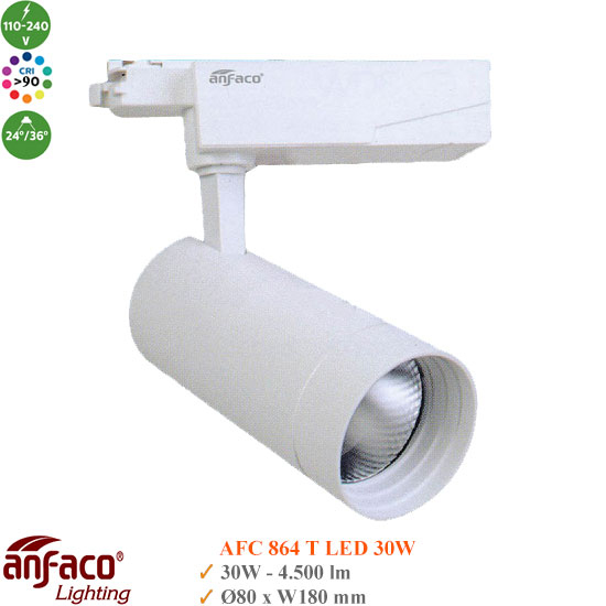 Đèn LED Spotlight 30W Ray Rọi Anfaco AFC-864