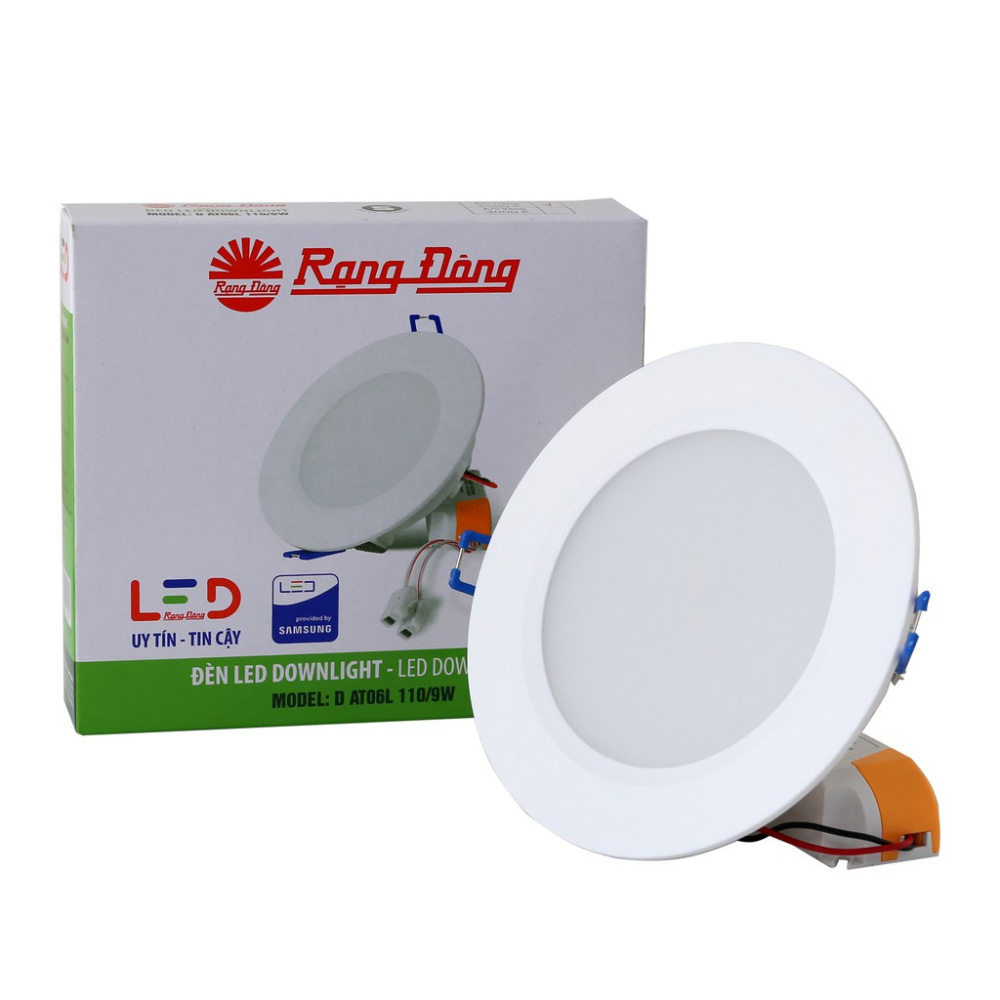 Đèn LED Downlight Âm Trần AT06 RẠNG ĐÔNG 3W - 9W