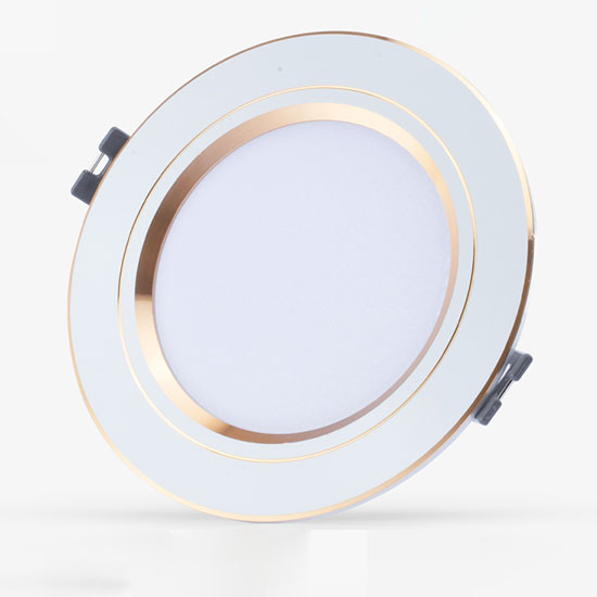 Đèn LED Âm Trần Downlight Rạng Đông AT10 Viền Màu.