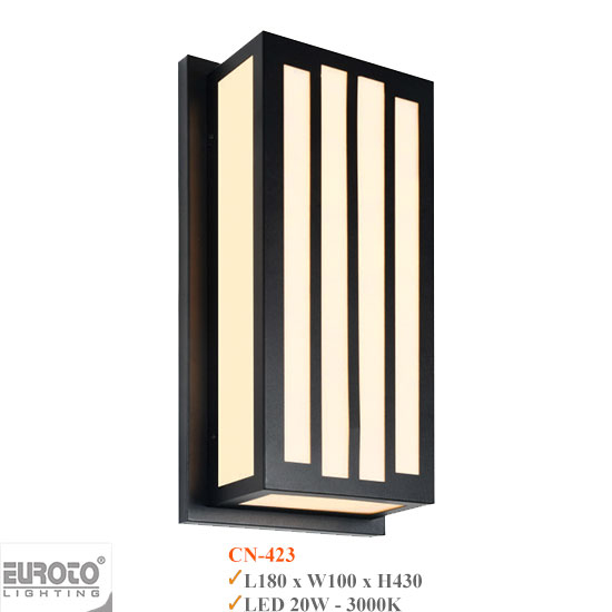 Đèn Tường Ngoài Trời Euroto CN-423/CN-424