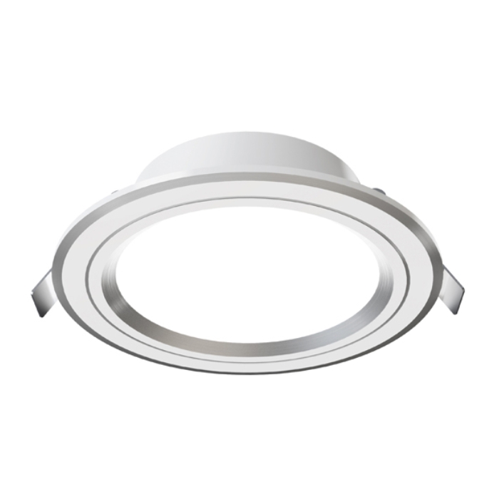 Đèn Led Âm Trần Viền Bạc 12W Panasonic