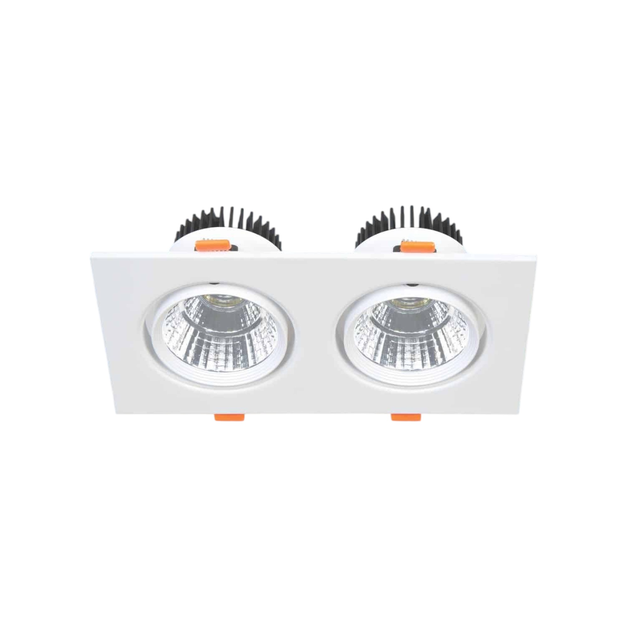 Đèn LED downlight Đôi 7Wx2 Chỉnh Góc Anfaco AFC 318/2-7Wx2