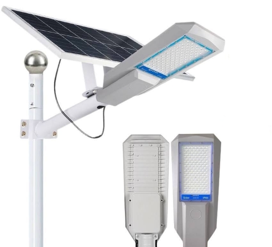 Đèn Năng Lượng Mặt Trời Phi Thuyền Alpha 500W , Ánh Sáng Trắng, Tấm Pin Mono