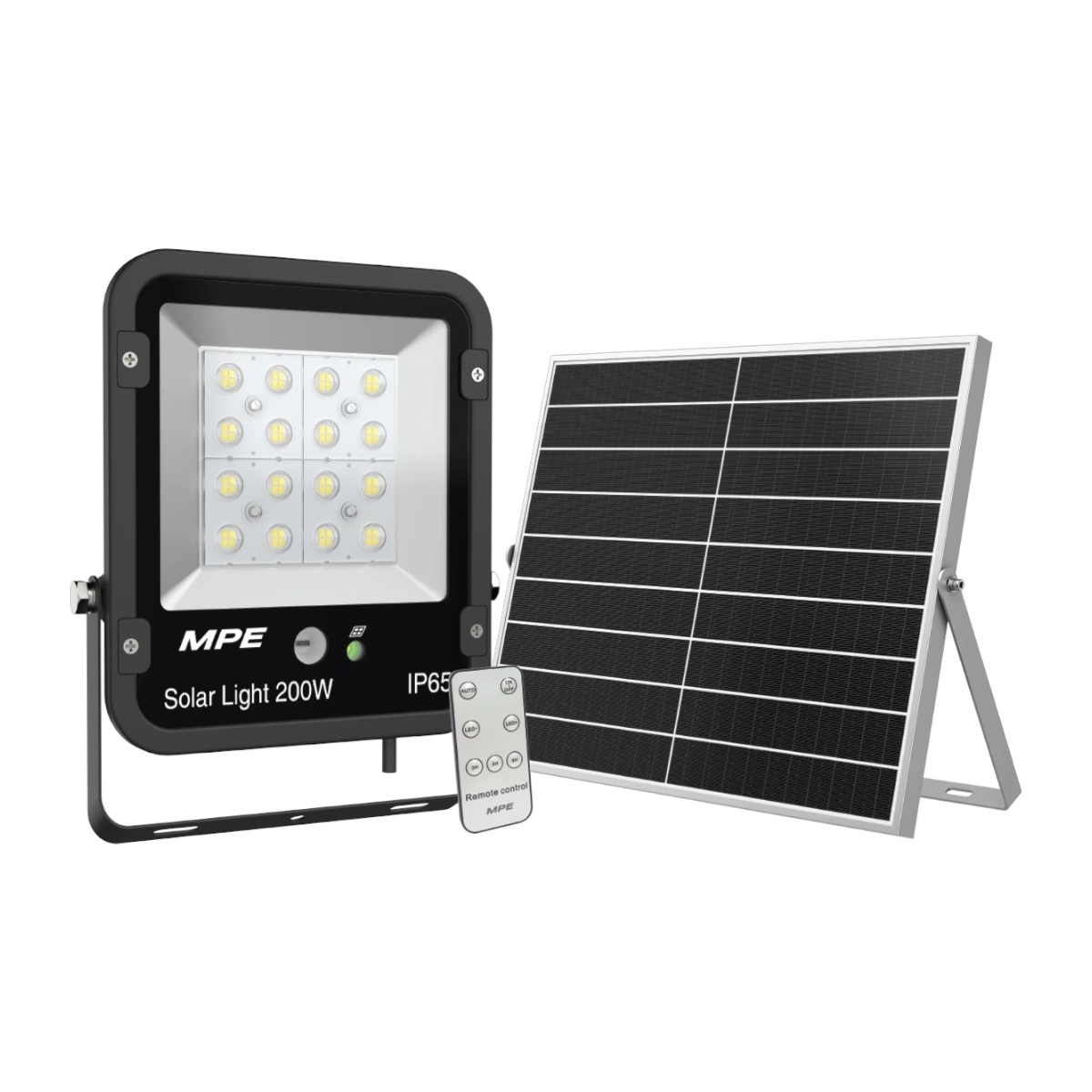 Đèn LED Pha Năng Lượng Mặt Trời 200W MPE Model SFLD2