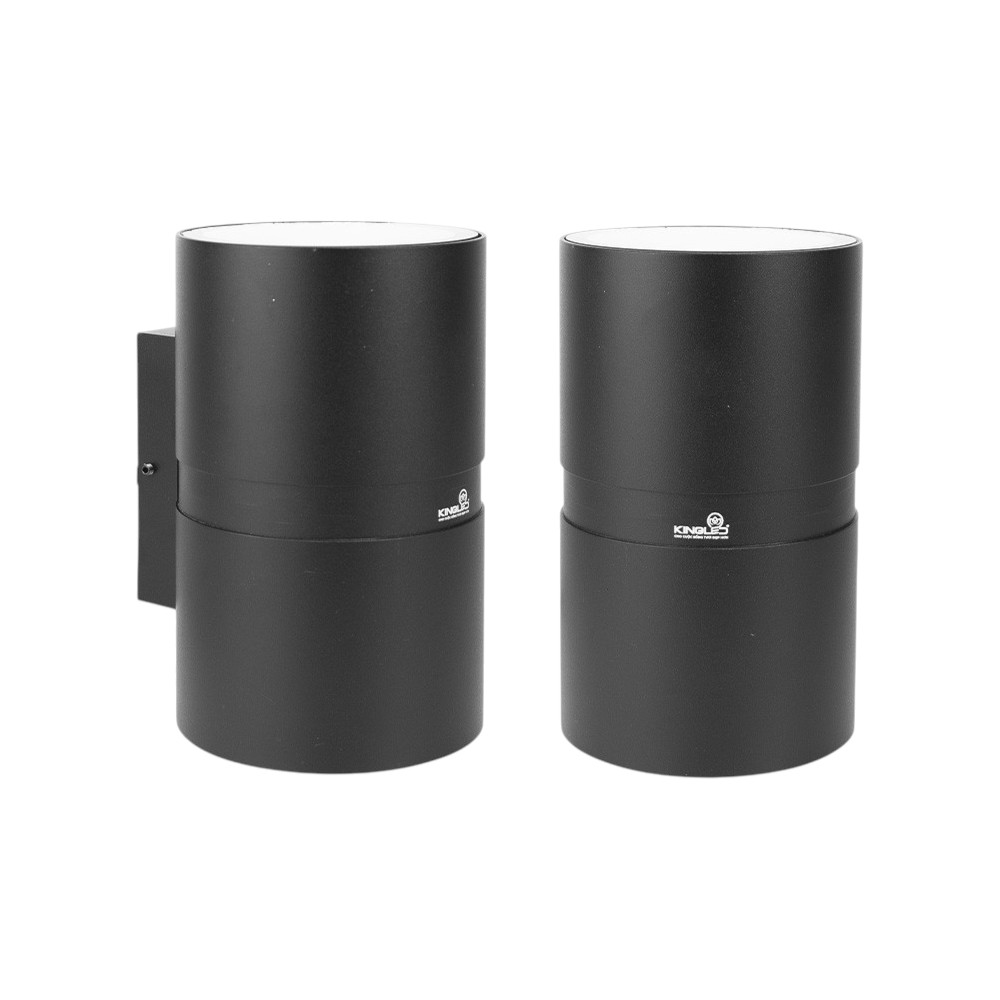 Đèn Led Gắn Tường Ngoài Trời 2 Đầu Hình Trụ 2*10W Kingled