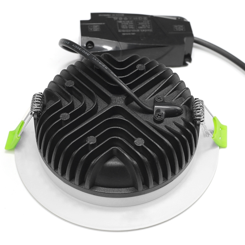 Đèn Led Âm Trần Downlight KINGLED Diamond Mặt Trắng