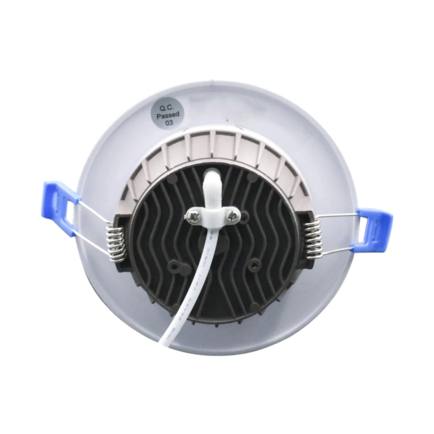 Đèn LED Downlight Âm Trần Viền Bạc 9W Paragon F118 90/9