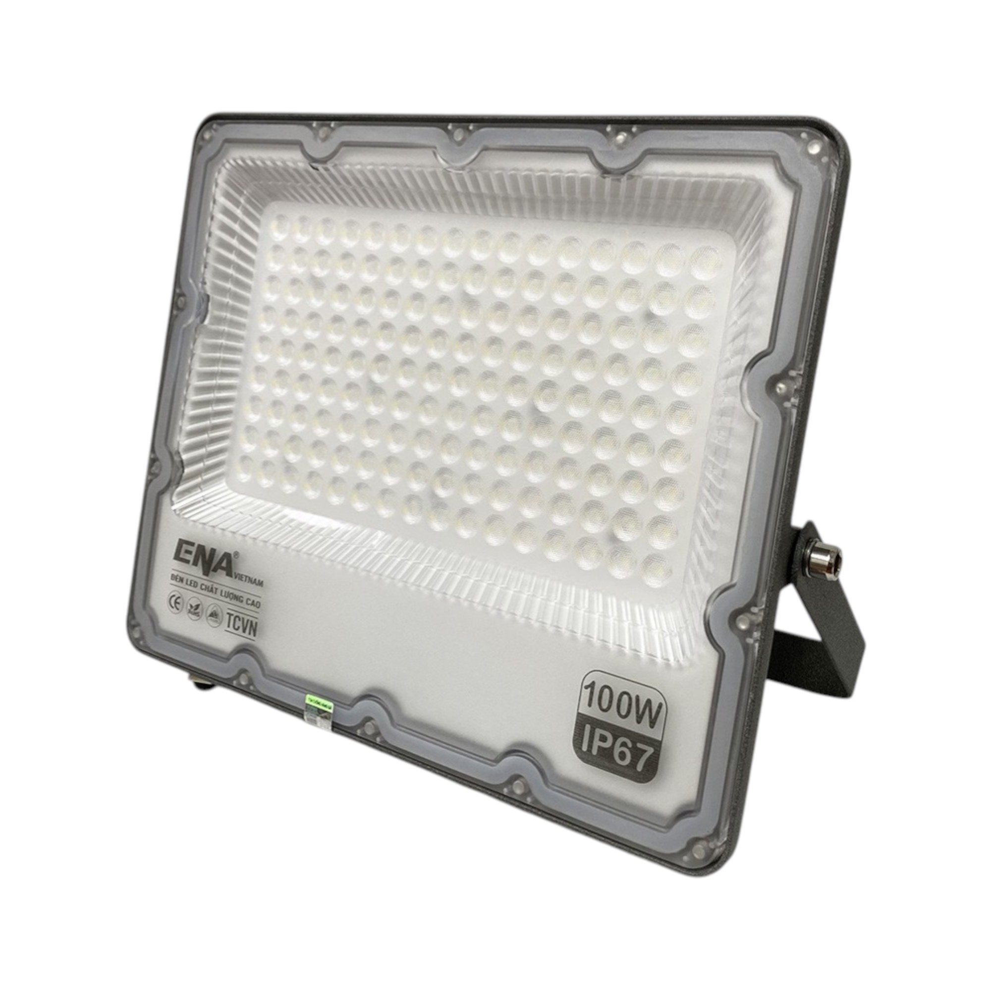 Đèn Led Pha 100W Siêu Mỏng ENA Mẫu PHF Ánh Sáng Trắng