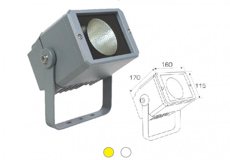 Đèn Led Pha Cột ANFACO AFC 008 30W-50W